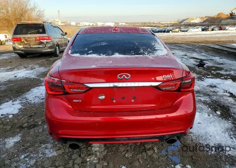 2021 Infiniti Q50 Sensory из США, поврежденный, VIN JN1EV7CR8MM755294